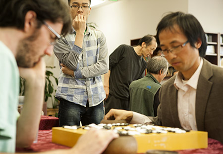 Pandanet Qualifier Simon Yu watching