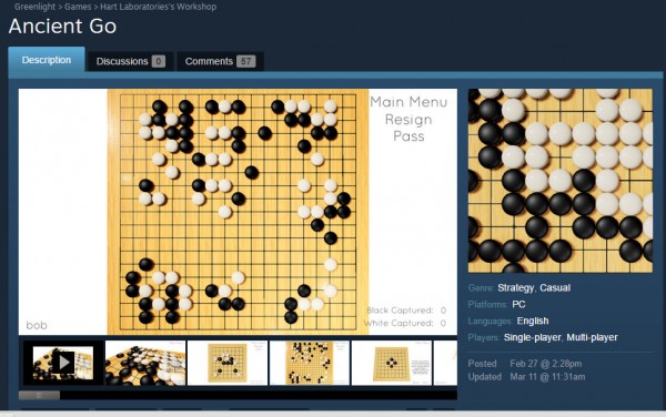 2016.04.02_Steam Greenlight  Ancient Go