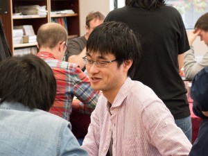 Bian Wenkai at Seattle Go Center - before games