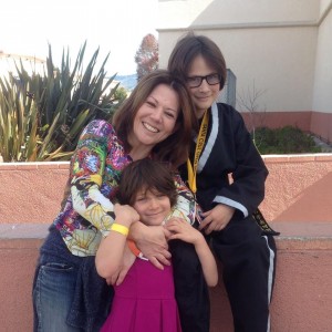2019.03.14 Janice Kim and kids